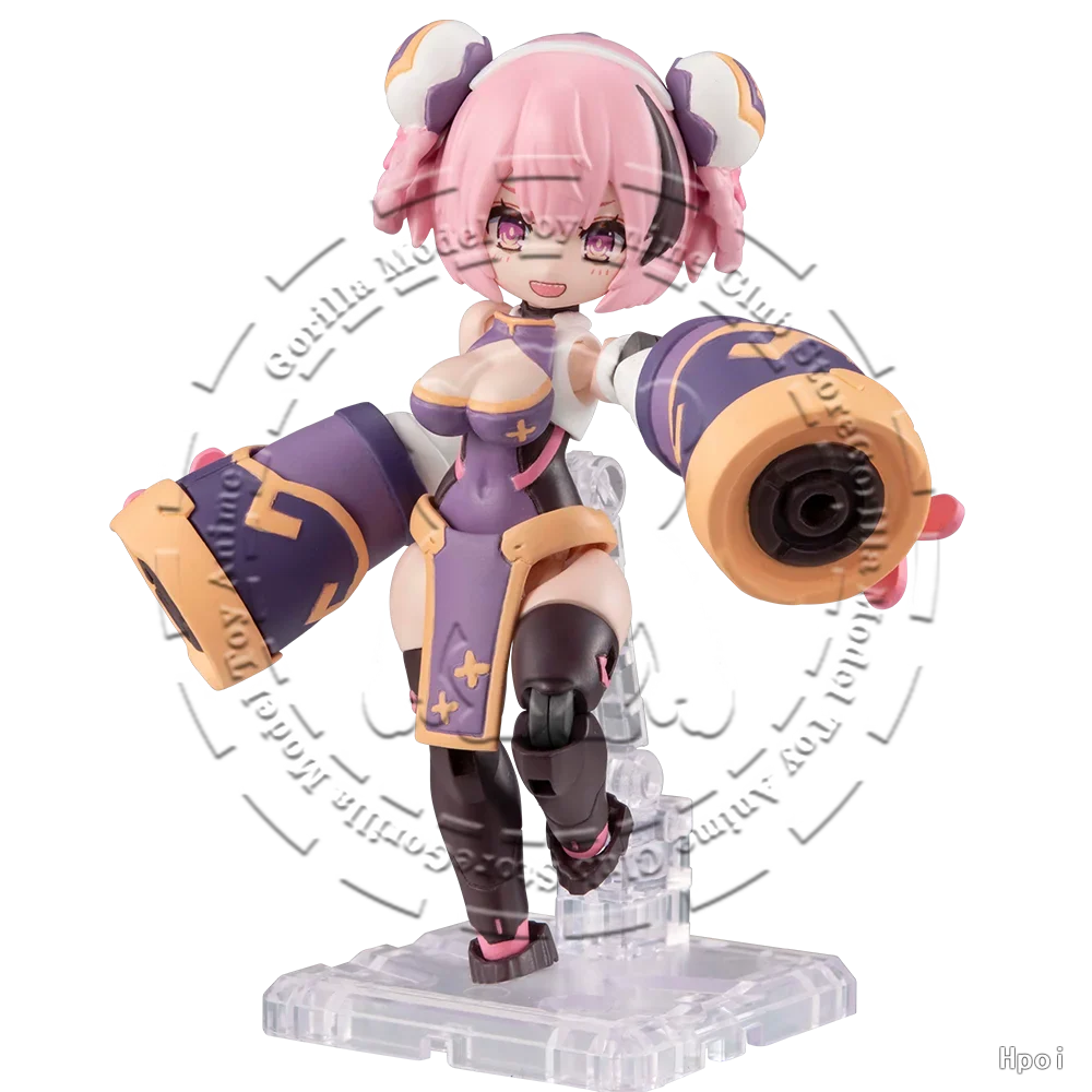 In Stock Original Genuine MegaHouse DESKTOP ARMY N-202d Titania Genbu Model Kit 80mm Japanese Mecha Collectible Toy Figure Gift