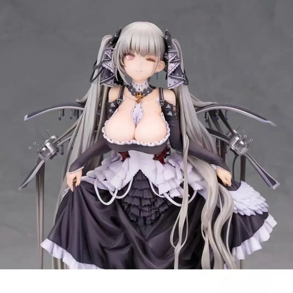 24cm Azur Lane Anime Figures Hms Formidable Figure Pvc Gk Statue Figurine Azuma  Model Doll Collection Room Decora Desk Toys Gif