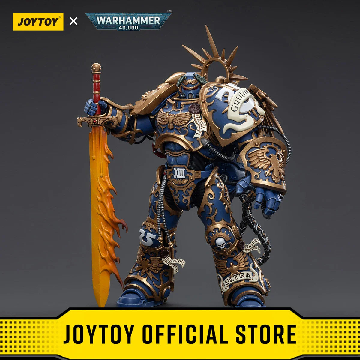 JOYTOY Warhammer 40k 1/18 Actionfiguren Anime 18,1cm Ultramarines Primarch Roboute Guilliman