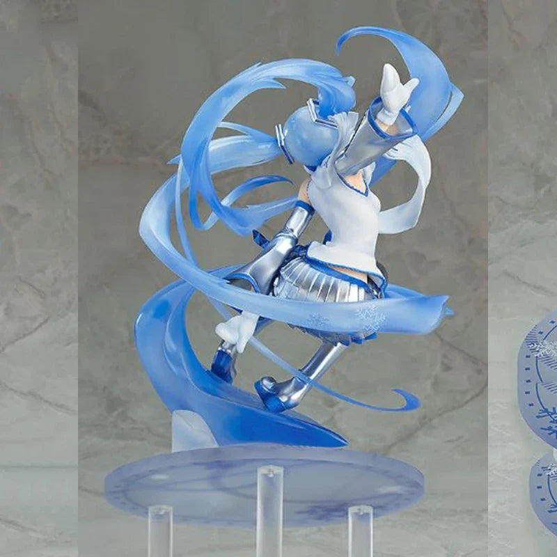 In Stock Genuine GOOD SMILE COMPANY Vocaloid Hatsune Miku 1/7 Snow Collection Series Model Cartoon Character Garage Kit Kawaii