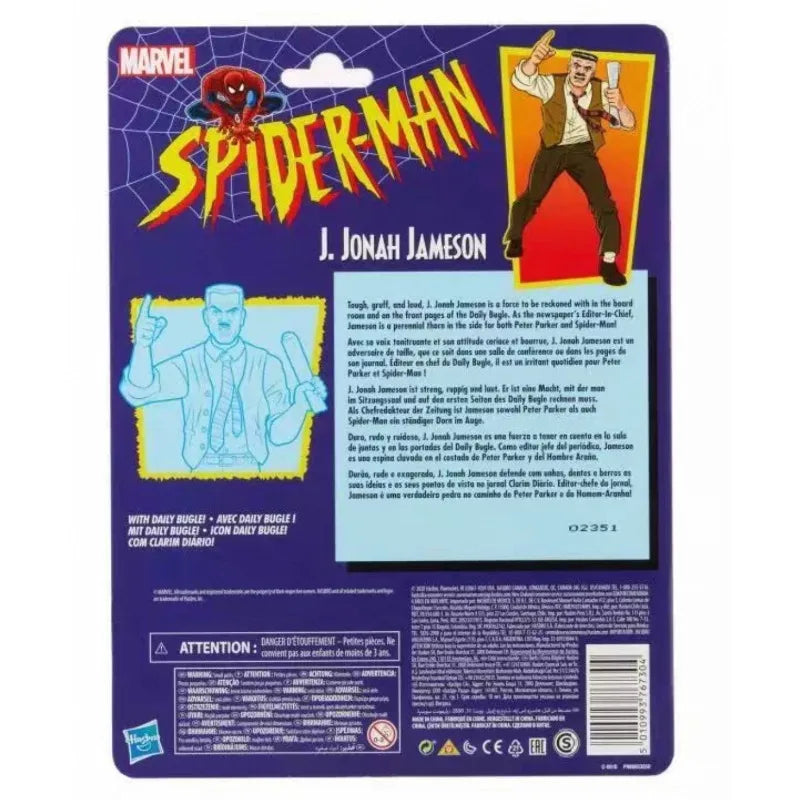 Neue originale Hasbro Marvel Legends Serie J. Jonah Jameson (Spider-Man) Actionfiguren Spielzeug Sammlermodelle