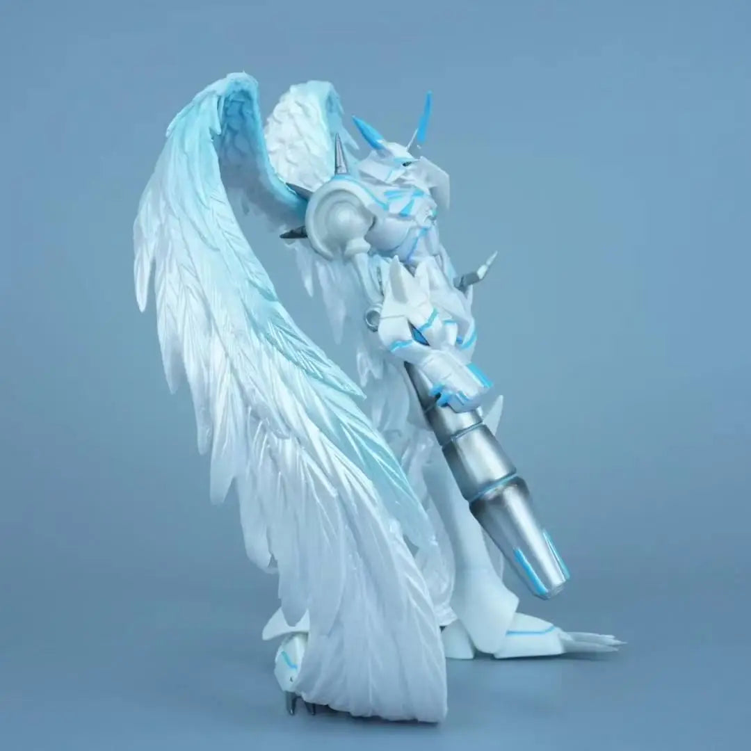 20cm/7.87inch Digimon Adventure Omegamon Merciful Mode Figure Digimon Action Figures Pvc Statue Collection Model Toys Gifts