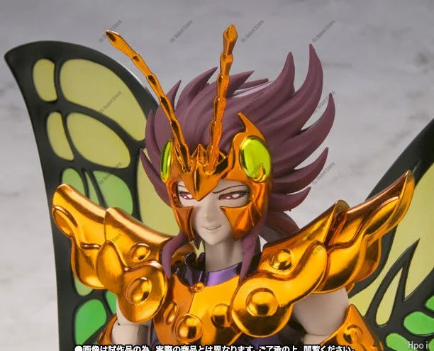 Bandai 100% Original Saint Seiya Myth Cloth Papillon Myu Action Figure Birthday Gift Collectible