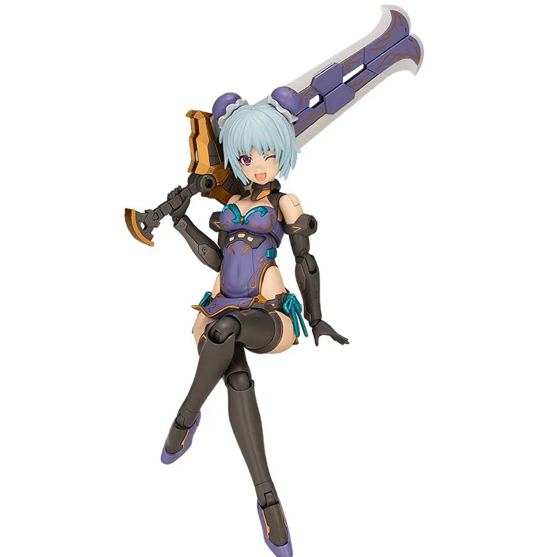KOTOBUKIYA Original MODEL KIT Mecha Girl: Griffin Qipao 165mm Anime Action Figure Assembly Model Toys  Model Gifts for Boys