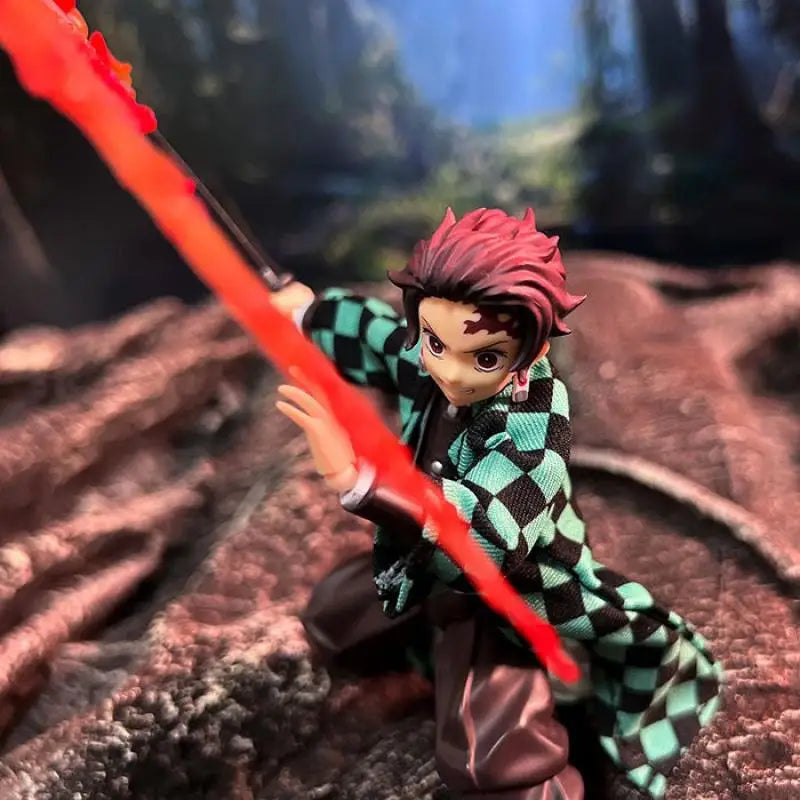 Demon Slayer Shf Series Anime Rengoku Kyoujurou Handmade Clothing Flame Column Cloak Suitable for 1/12 Size Movable Humanoid