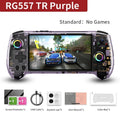 ANBERNIC RG557 Retro Handheld Game Video Player Console Android 14 12G+256G 5.48 inch AMOLED Screen 512G PS2 PSP Games Gift