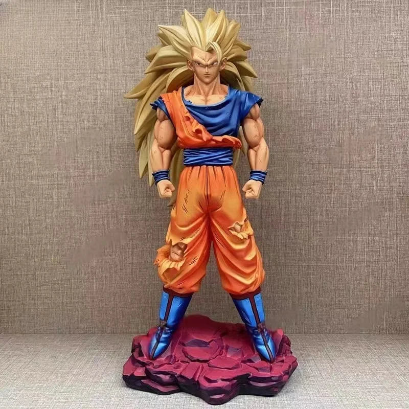 30cm/11.81inch Dragon Ball Son Goku Ssj3 Figure Super Saiyan 3 Goku Action Figures Gk Statue Collectionmodel Toys Gift