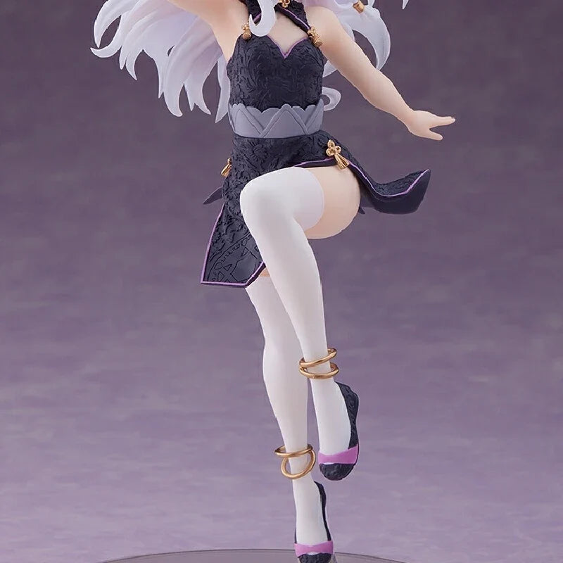 Wandering Witch: The Journey Of Elaina Cheongsam Elaina Ashen Witch Anime Figures Model Collect Ornament Toys Kawaii Doll Otaku