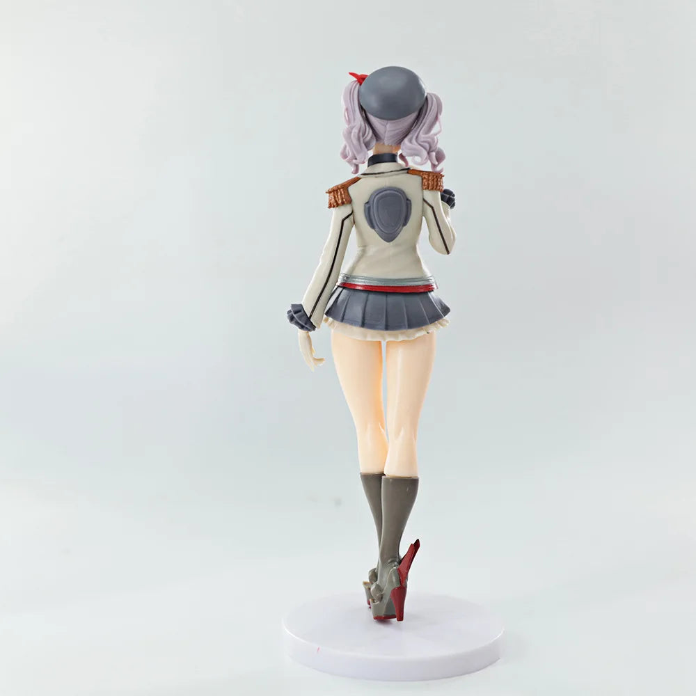 24CM Kantai Collection Figure Kan Colle Kashima Hibiki Azur Lane Anime Girl PVC Action Figure Toy Game Statue Model Doll