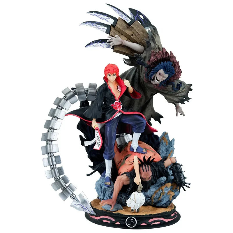 37cm Naruto Anime Figure Sasori Akatsuki Ninja Action Figures Statue Large Scene Ornaments Collection Pvc Model Doll Gift Toys