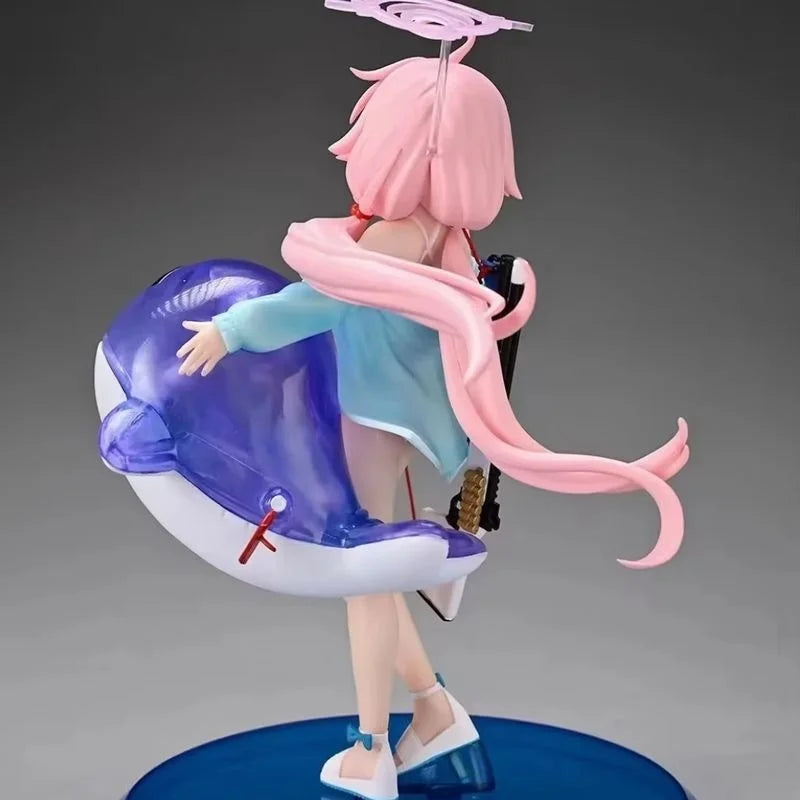 Mew In-Stock Blue Archive Hand-Made Swimsuit Action Figure Ornament Acgn Beautiful Girl Model Toy Boys' Holiday Gifts