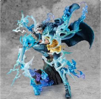 In Stock Original MegaHouse Portrait of Pirates Maximum ONE PIECE TRAFALGAR LAW 27cm Animation Figure Model Ornaments