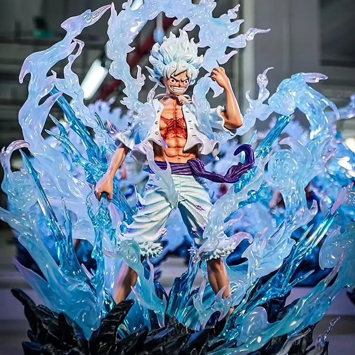 30cm JT One Piece Luffy Anime Figure Nika Luffy Force Max Statue Model Action Figurine PVC Desk Decor Figma Collection Toy Gifts