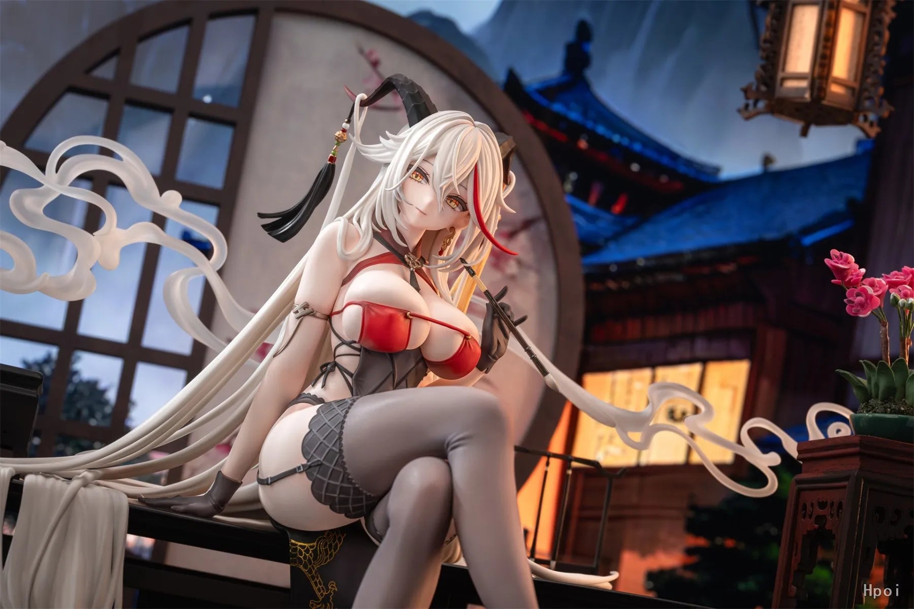 【In Stock】Original AniGame AZUR LANE KMS Agir Golden Dragon Tengxiang Cloud Ver. 1/6 Scale Figure Model