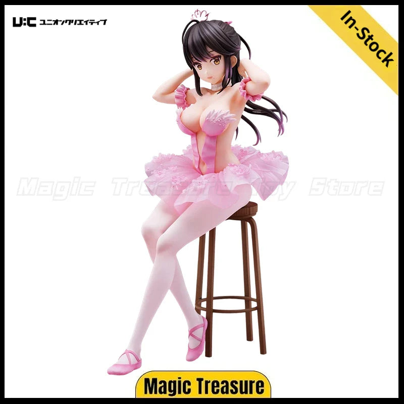 【Auf Lager】 UnionCreative Flamingo Ballet Ponytail Girl Figur Spielzeug Ornament Geschenk
