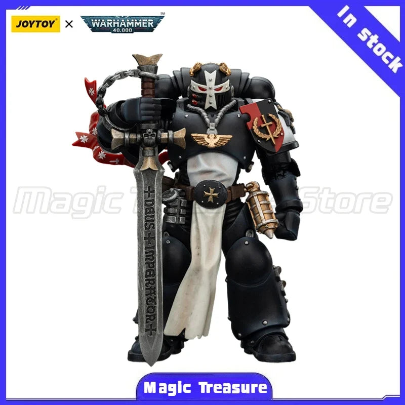 【MT】JOYTOY 1/18 Action Figure Warhammer 40K Black Templars Emperor's Championship Bayard's Revenge Model Toy Gift