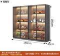 Custom Glass Door Figure Display Cabinet Display Home Living Room Blind Box Toy Lego Model Ornament