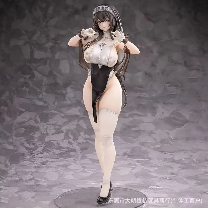 28cm Pure Vibrastar Seishori Pray Sister Girl Hard Anime Fiugre Pvc Action Figure Model Statue Model Collection Toys Doll Gifts