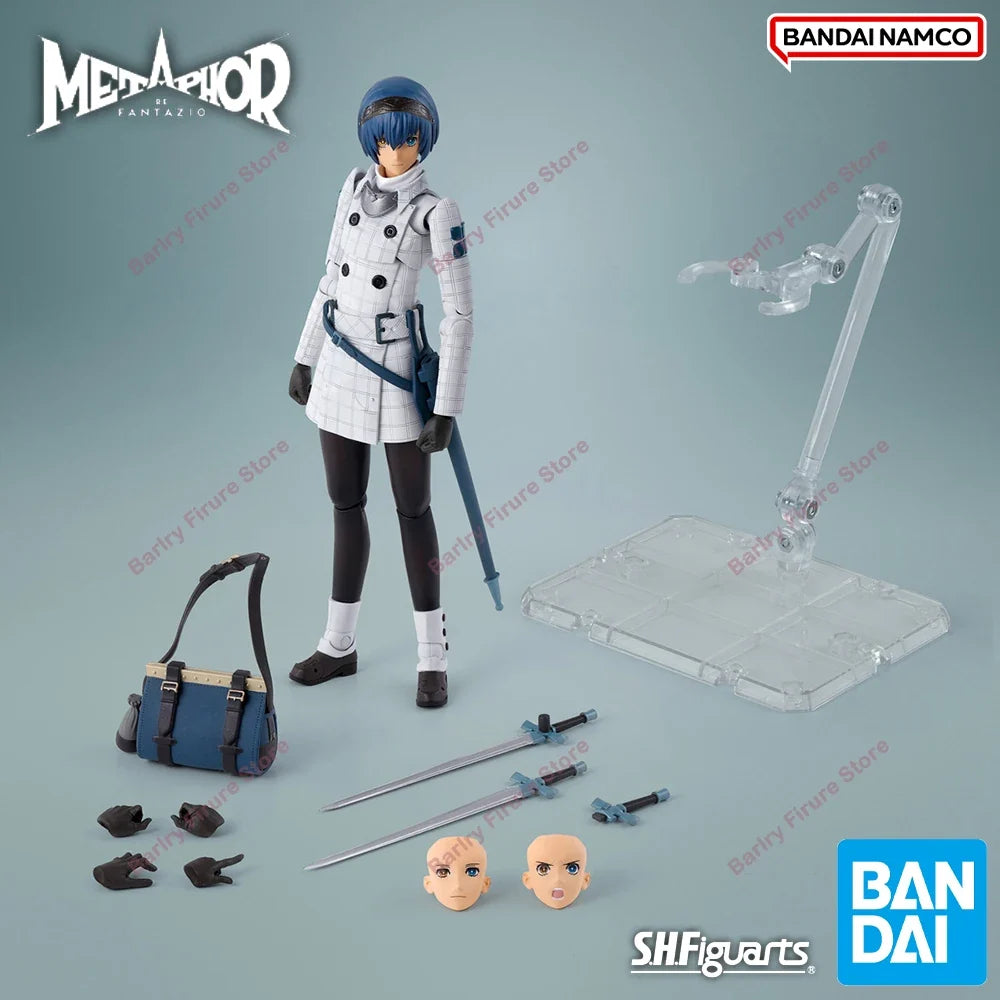 In Stock BANDAI S.H.Figuarts SHF Metaphor: ReFantazio Protagonist Shujinkou Anime Figure Action Figurine BANDAI Boxed Model Toys