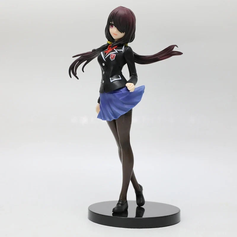 21cm POP UP PARADE Date A Live Kurumi Tokisaki Anime Girl Figure Yoshino Action Figure Tohka Yatogami Figure Model Doll Toy Gift