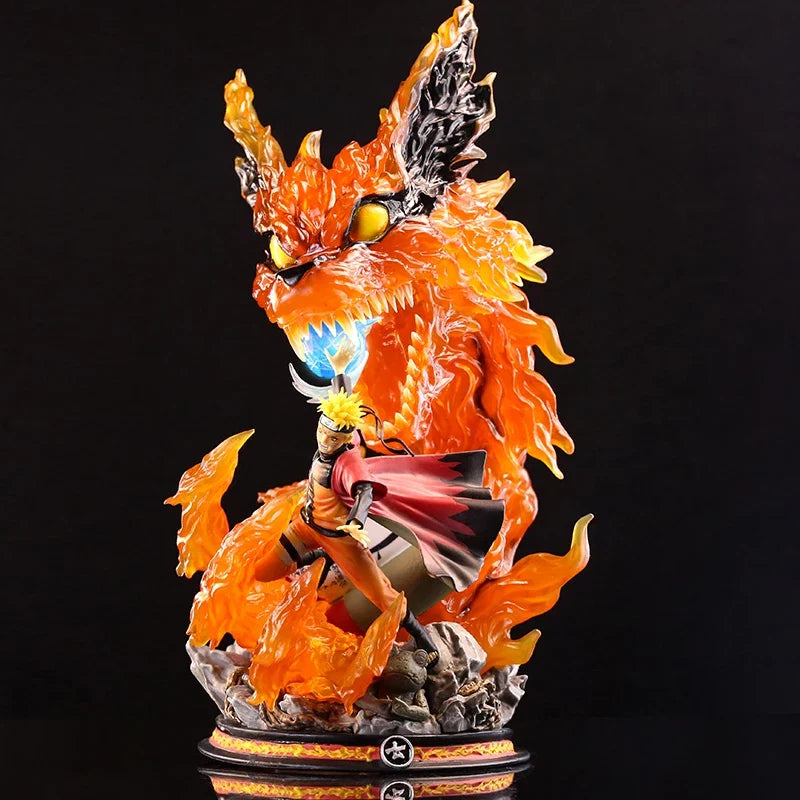 NARUTO 40cm Uzumaki Naruto Animation Peripherals Model Seventh Generation Hokage Figure Decoration Festival Gift Toy Collection