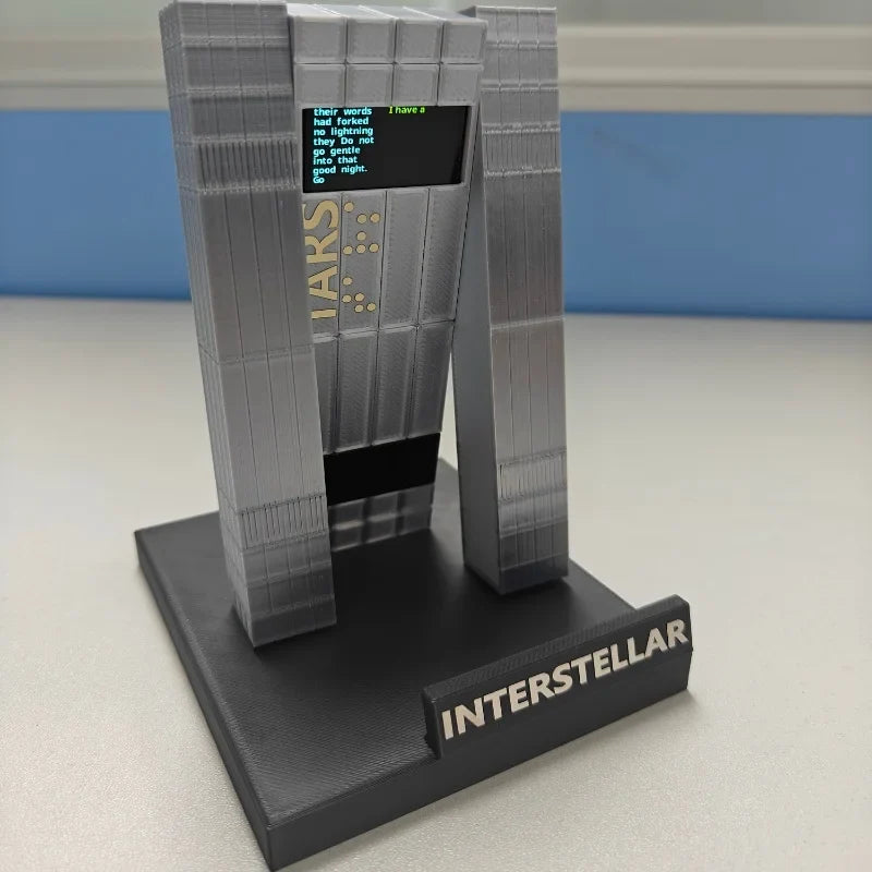 Interstellar Peripheral  Merch– Tars And Case Robot Action Figure Model Toys Gift For Fans