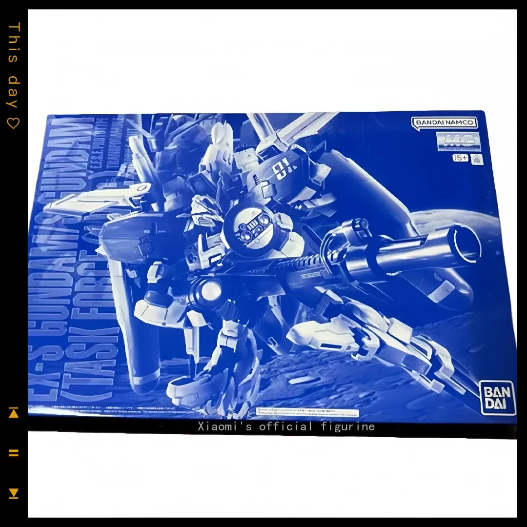 Brand new High-end BANDAI MG 1/100 EX-S Gundam/S Gundam Anime Action Figure Assembly Toys for Gift Collectible Model Ornament