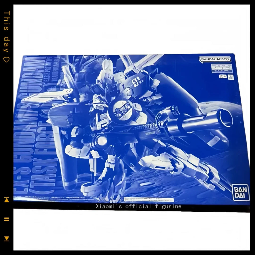 Brand new High-end BANDAI MG 1/100 EX-S Gundam/S Gundam Anime Action Figure Assembly Toys for Gift Collectible Model Ornament