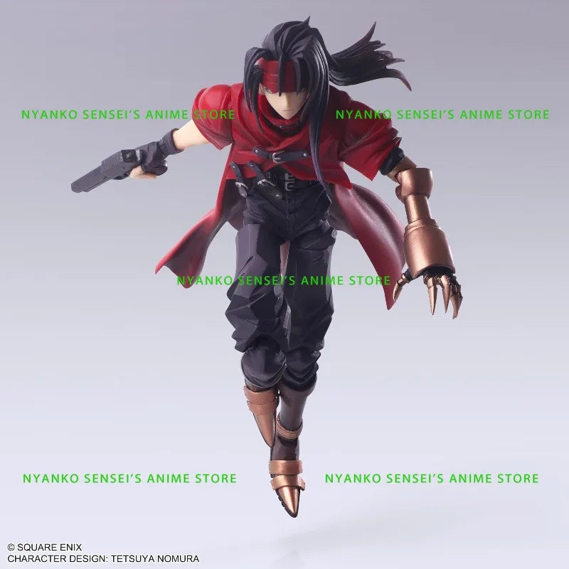 In Stock Square Enix Final Fantasy VII BRING ARTS Vincent Valentine Action Figure Anime Model Trendy Toy Desktop Collectibles
