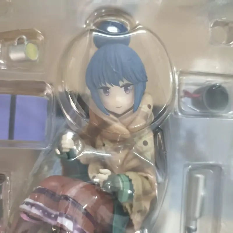 Hot In-Stock  Yuru Camp△ Shima Rin Camping Version Multiple Accessories Anime Figure Statue Desktop Decoration toy Gift