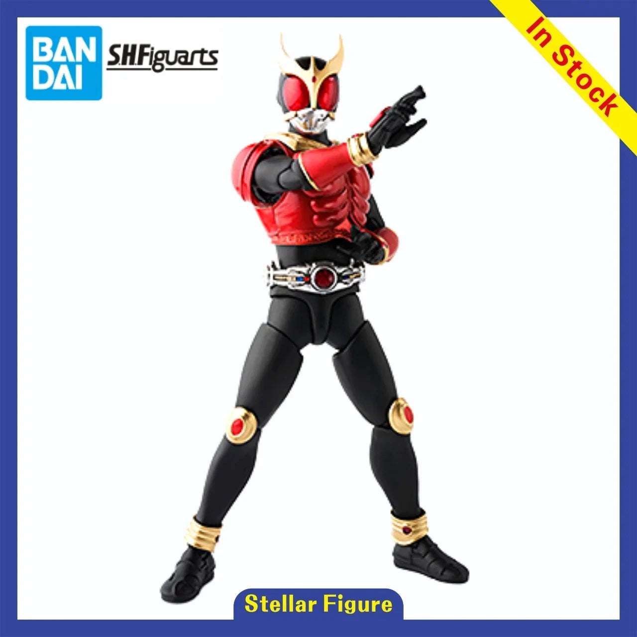【SF】In Stock BANDAI SPIRITS S.H.Figuarts MASKED RIDER KUUGA Figures Anime Model Collection
