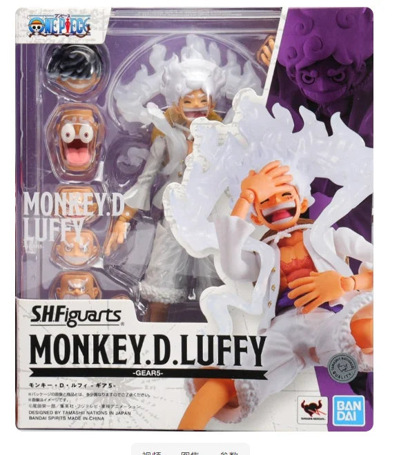 Bandai Original In Stock One Piece Shf Series Luffy Zoro Sanji Law Kaidou Yamato Nami Sabo Kidd Action Figure Pvc Model Toy Gift