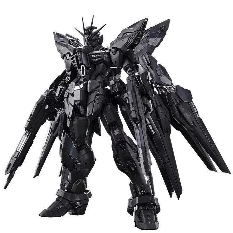 Neue Changlong 7701 Mgex 1/100 Zgmf-X20a Strike Freedom Black Montagemodellbausätze Plastik-Skelettbausätze Actionfigur Geschenke Spielzeug