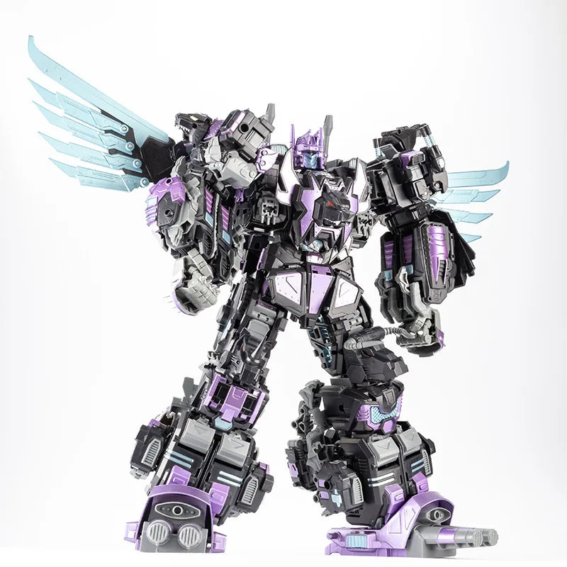 6IN1 JINBAO MMC Predaking Nero Rex Black Ver G1 Transformation Action Figure KO Movie Model Combiner Deformation Car Robot Toys