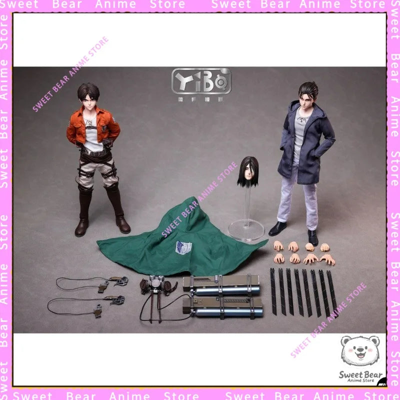Auf Lager YIBO TOYS Eren Attack on Titan YB-R2014 1/6 Scale Actionfigur Anime Modell Trendige Spielzeuge Desktop-Puppe Sammlerstücke