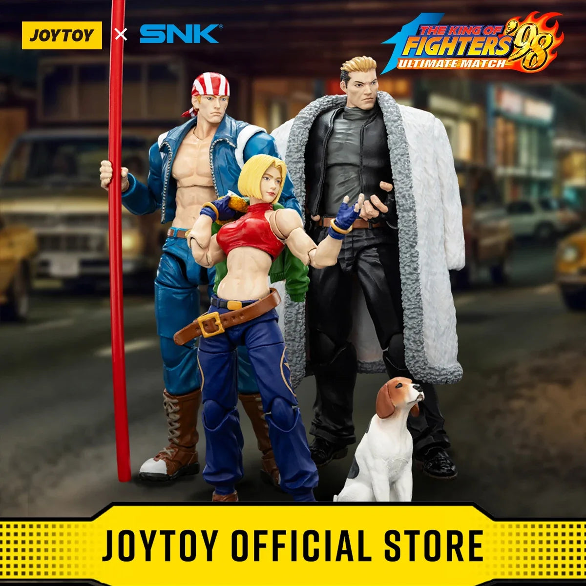 Warhammer SNK 1/18 Action Figures KOF '98UM '97 Special Team Ryuji Yamazaki Billy Kane Blue Mary