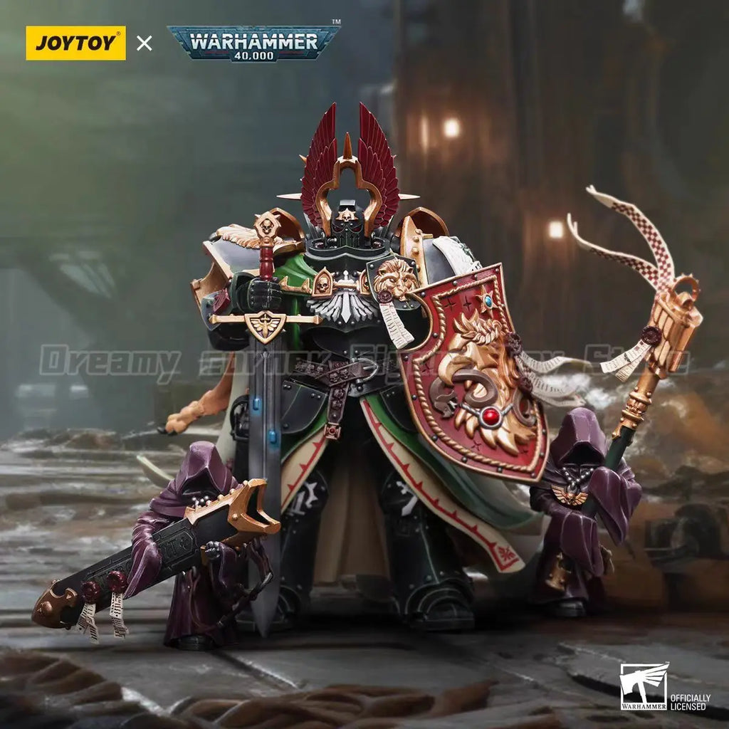 【In Stock】JOYTOY Warhammer 40K Dark Angels Primarch Lion El Jonson 1/18 Action Figure Toy Collection Model