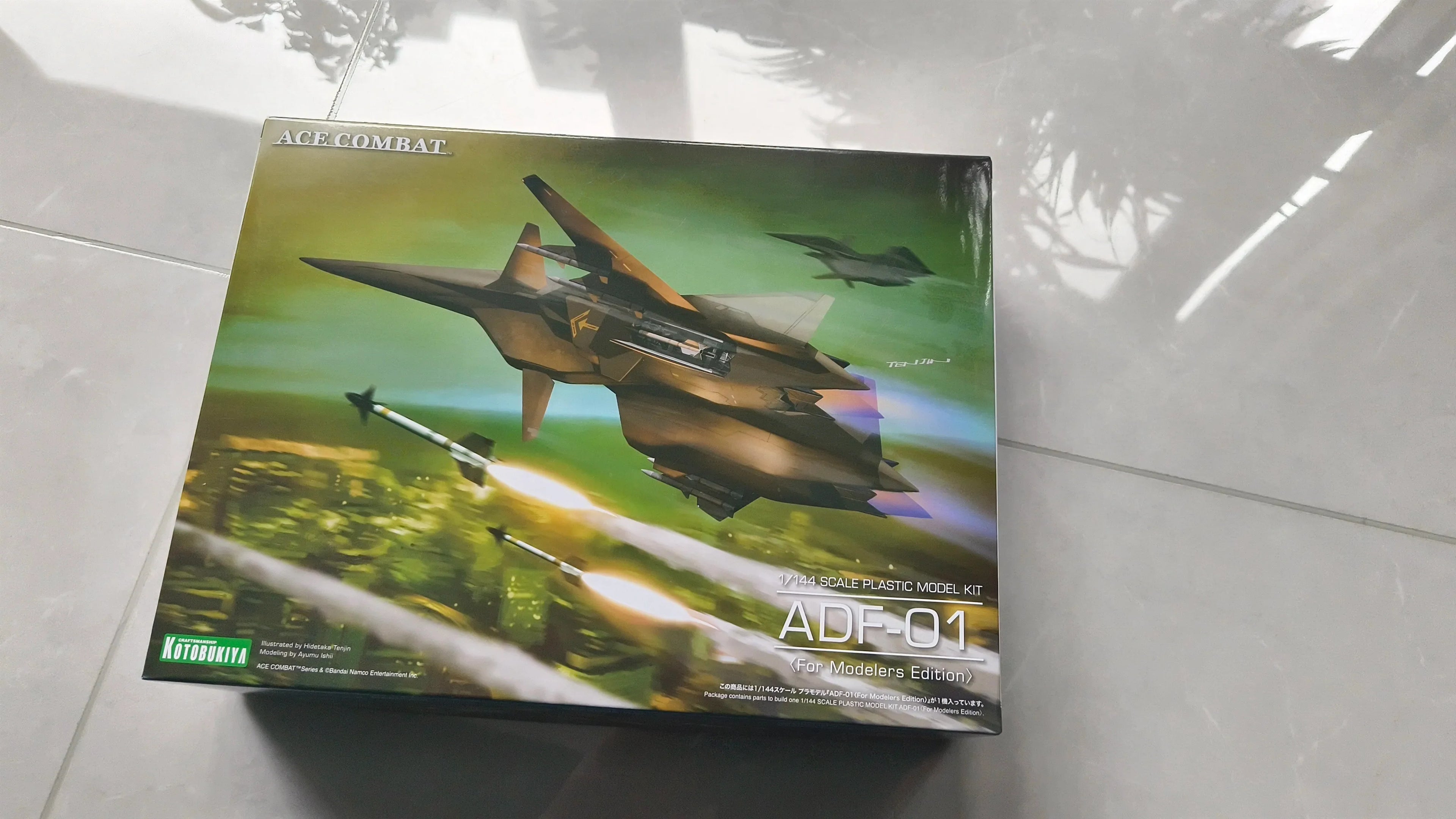 In Stock Kotobukiya ADF KP648 KP649 KP470 KP612 ACE COMBAT Assembly Original  Model Collection Action Fighter Toy 1/144