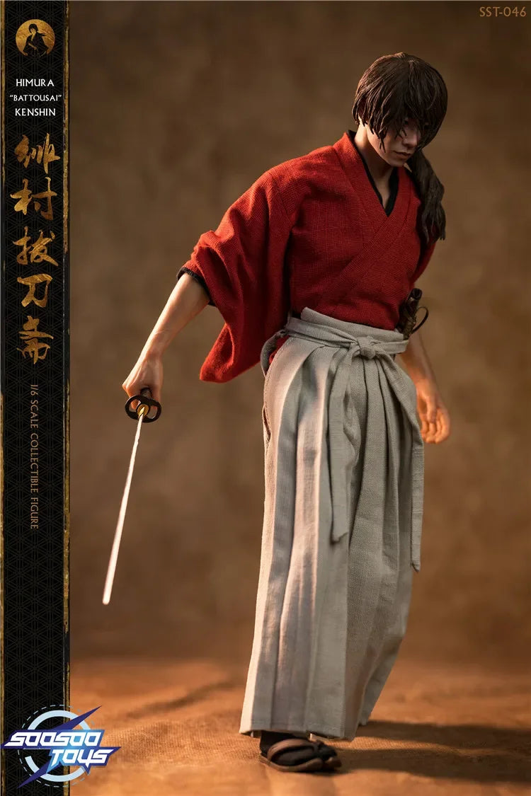 NEW IN STOCK SOOSOOTOYS SST-046 SST046 HIMURA KENSHIN 1/6 12 inches HIMURA BATOUSI KENSHIN Action Figures Collectible Toys