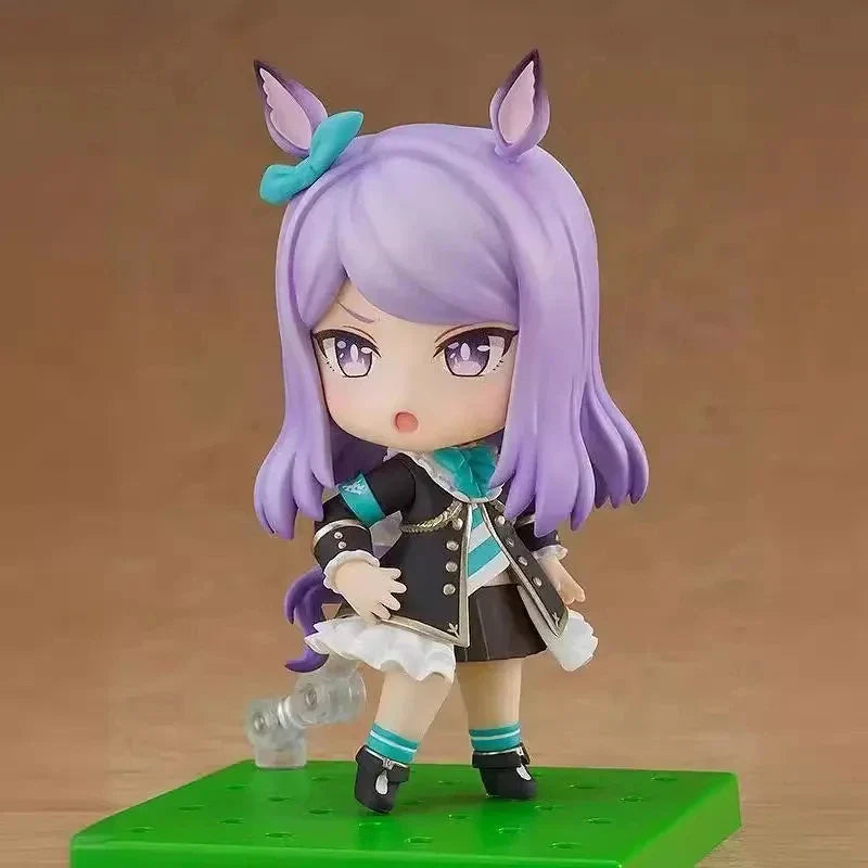 10cm Umamusume: Pretty Derby Cute Edition Anime Figure Collectible Ornament Doll Cartoon Models For Game Girls Boys Gift