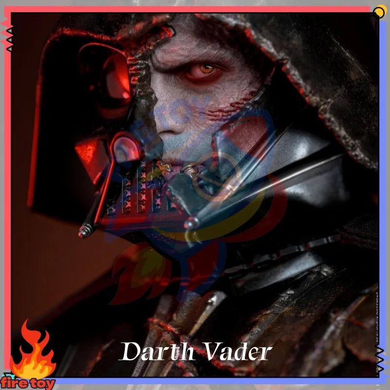 Star Wars Hottoys Dx45 New In Stock Ht  Darth Vader Battle Damage Version  Darth Vader 1/6 Action Figure Collectible Value Toy