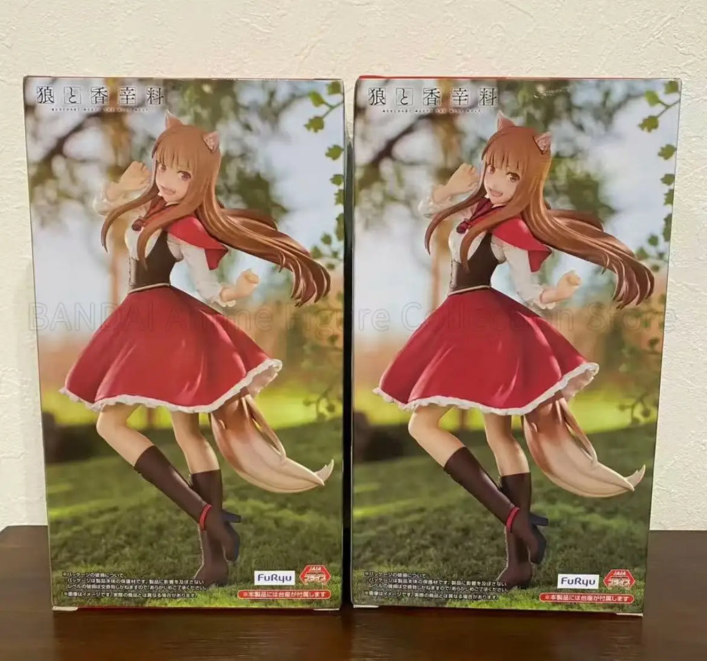 In Stock Original FuRyu Spice and Wolf MERCHANT MEETS THE WISE WOLF Trio-Try-iT Figure Holo Little Red Riding Hood Ver.