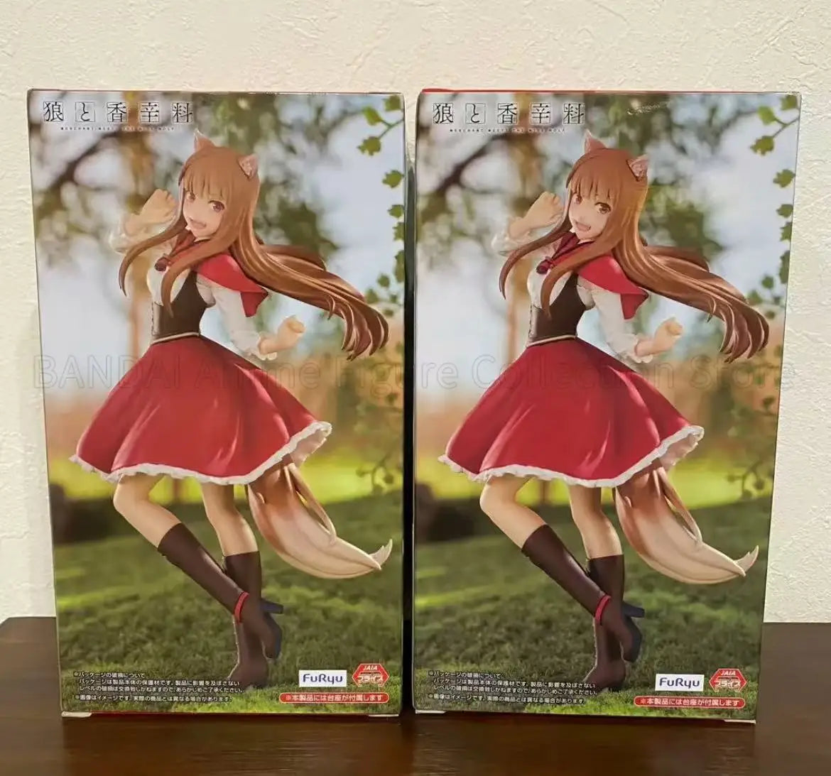 In Stock Original FuRyu Spice and Wolf MERCHANT MEETS THE WISE WOLF Trio-Try-iT Figure Holo Little Red Riding Hood Ver.