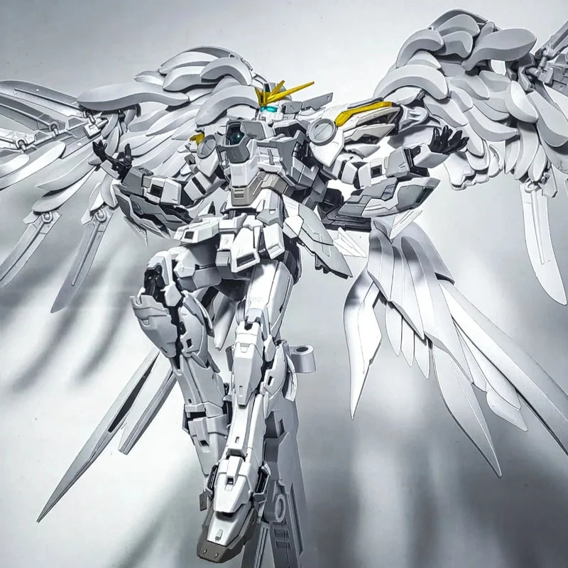 【In Stock】 Daban 8827 MG 1/100 Snow White Prelude Fix Model Kit XXXG-00YSW Wings Assembly Action Figures Model Custom Toys