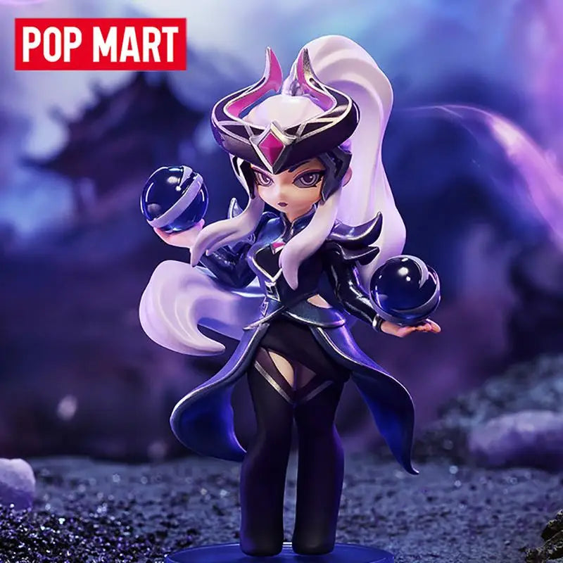 POP MART Genuine Blind Box Ornaments LEAGUE OF LEGENDS MIDLANE ICONS Series Mystery Toys Gifts Kawaii Figurines Desktop Decor