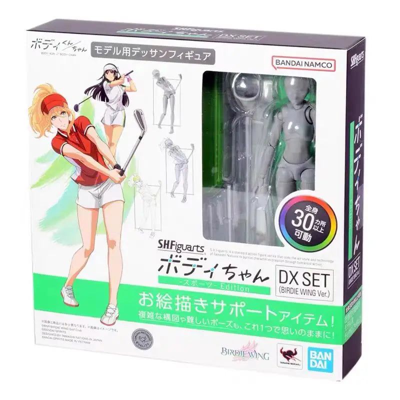 In Stock Original Bandai Shf Painting Photography Material Sports Edition Line Action Figure PVC Practical