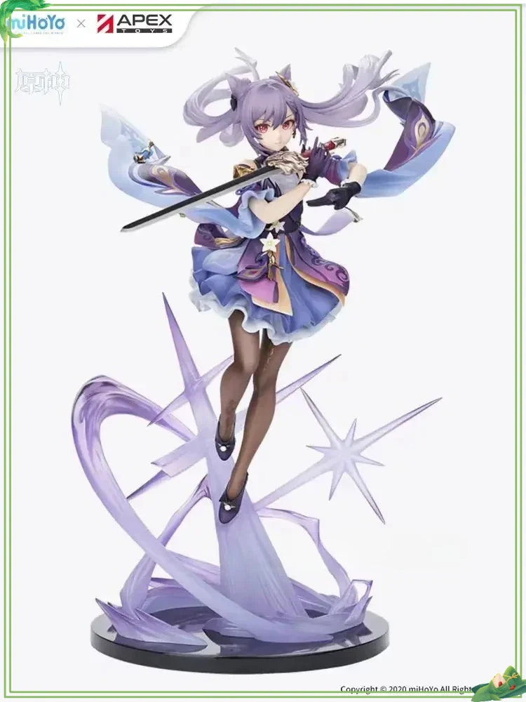 Sofort lieferbar 【APEX/Genshin Impact】Keqing·Donnersturm Schneller Regen Ver.1/7 Statische Figur Merchandise Genshin Anime Figurenmodell Spielzeug