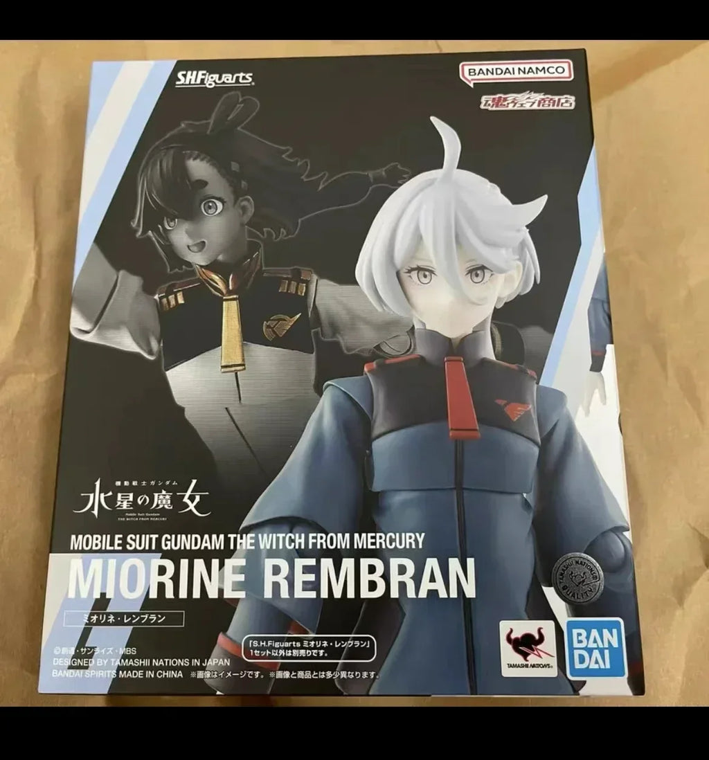 100% Original Bandai Sh Figuarts Shf Miorine Rembran Action Figures Anime Model Toys Figura Collection in Stock