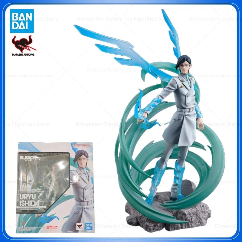 In Stock Bandai Bleach The Blood Warfare Ishida Uryuu Figuarts ZERO Anime Action Figure Model Toys Gift DT