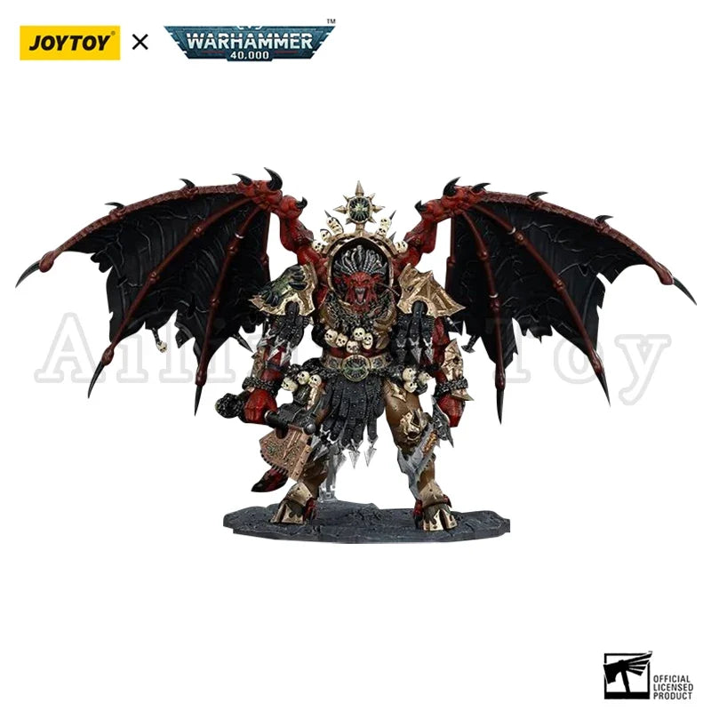 JOYTOY 1/18 Action Figure 40K World Eaters Angron Daemon Primarch of Khorne Anime Military Model